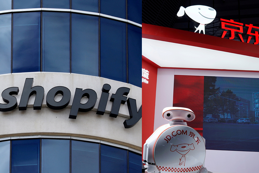 Shopify, Chinese retailer JD form partnership